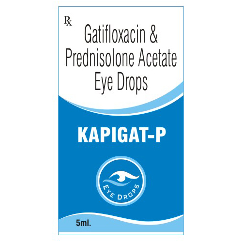 Gatifloxacin 0.3%, Prednisolone Acetate 0.5% Eye Drops
