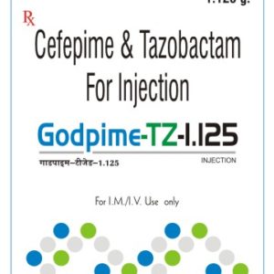 Cefepime & Tazobactam -1.125g