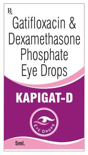 Gatifloxacin & Dexamethasone Phosphate 03%+0.1%