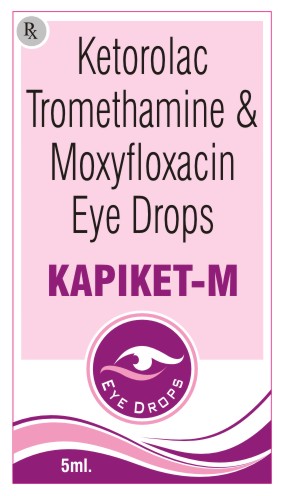 Ketorolac Tromethamine & Moxyfloxacin 0.5%+0.5%