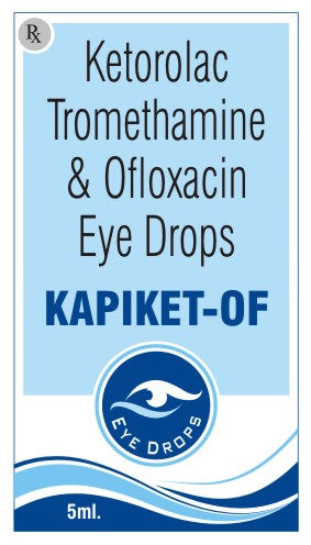 Ketorolac Tromethamine & Ofloxacin 0.5%+0.3%