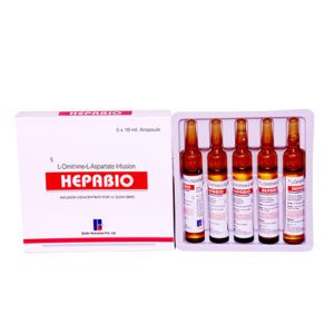 L-ORNITHINE L-ASPARTATE 5X10ML