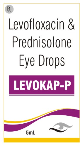 Levofloxacin & Prednisolone 0.5%+1%