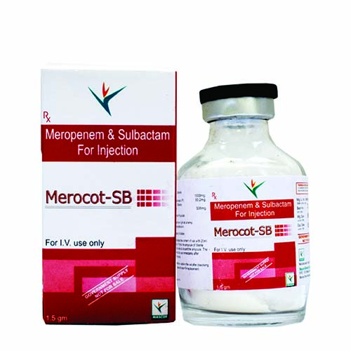 Meropenem & Sulbactam Injection Manufacturer and Supplier in India