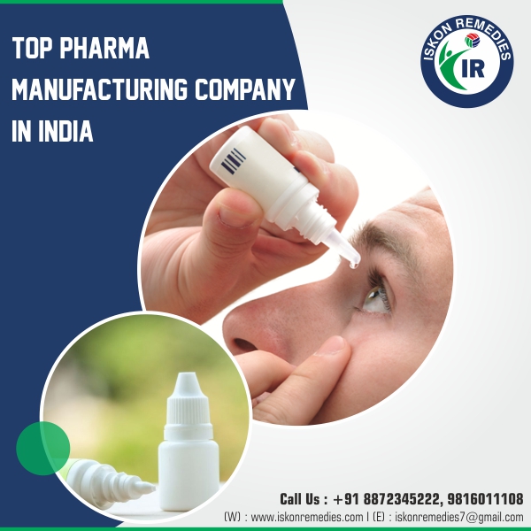 Eye Drops Manufacturing Company in India 