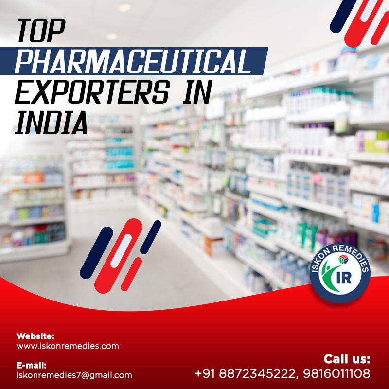 Top Pharmaceutical exporters in India