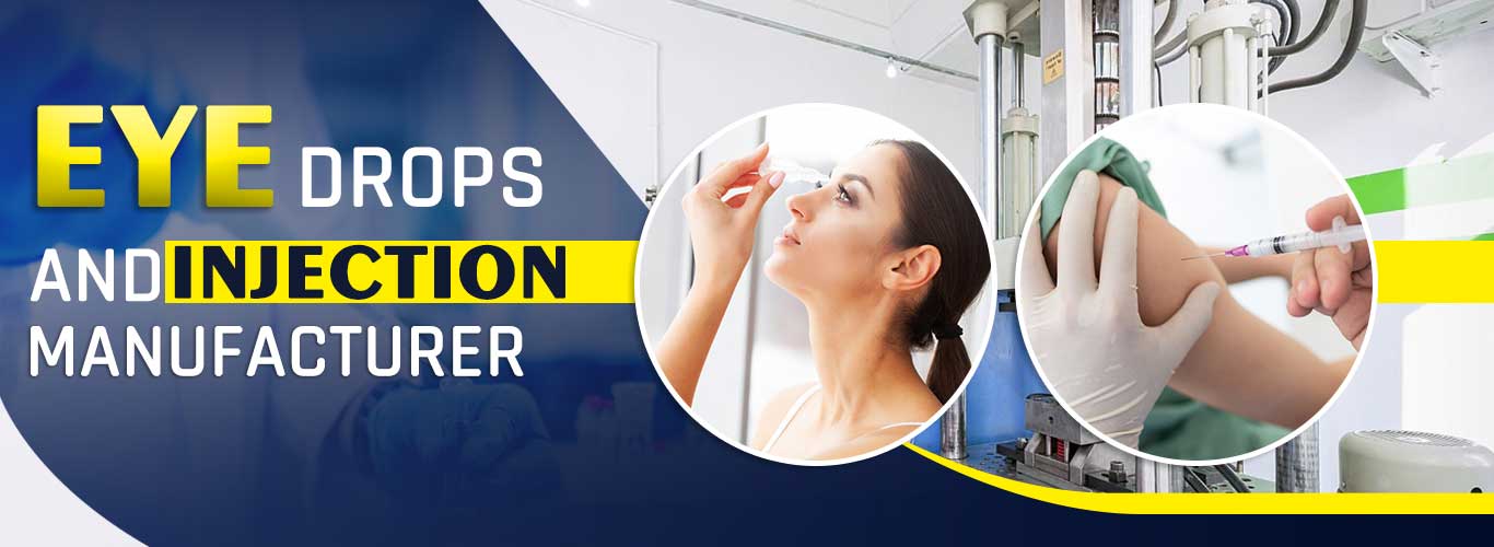 eye drops manufacturer and injection manufacturer